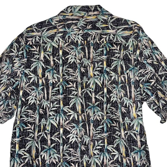 RJC Hawaiian Shirt Mens 2XL Bamboo Aloha Tribal Hawaiian Vacation Beach Colorful - Picture 7 of 10